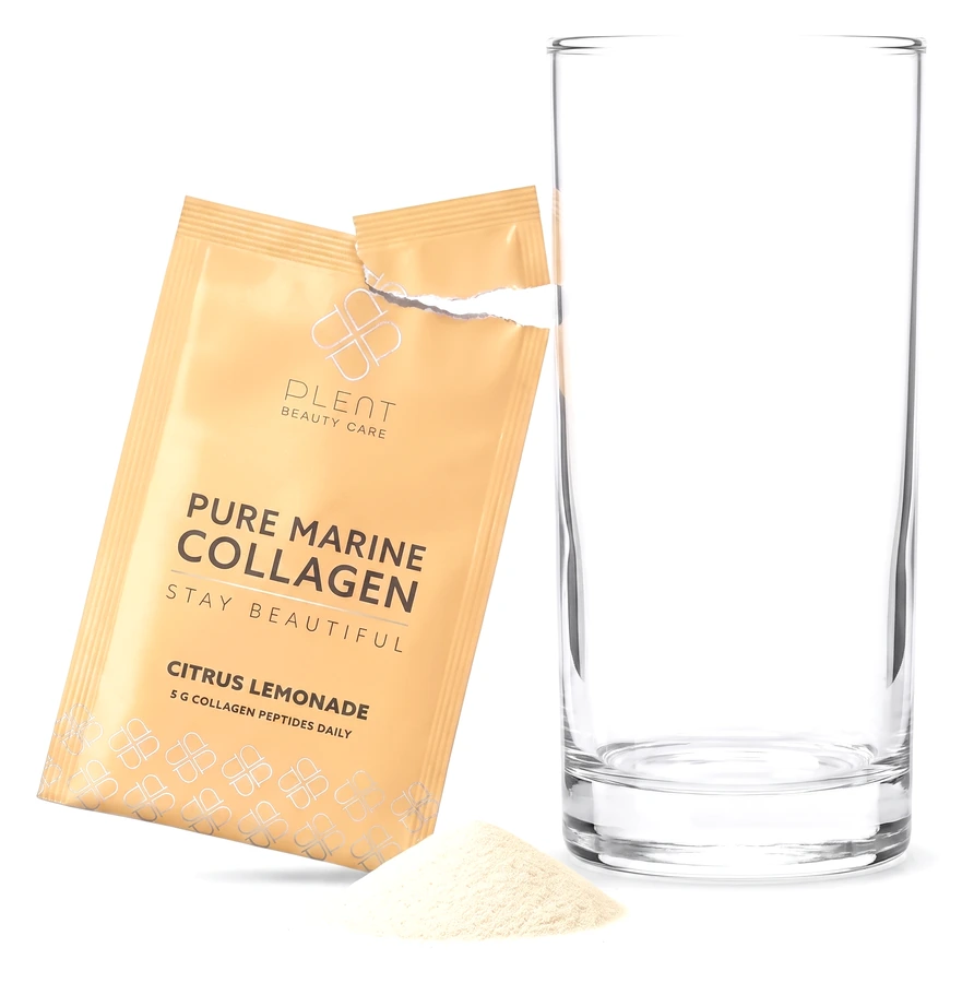 Otwórz saszetkę Plent PURE cytrusowa lemoniada