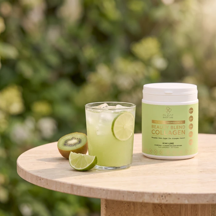 Kolagen Plent BEAUTY z lodem i plastrem limonki